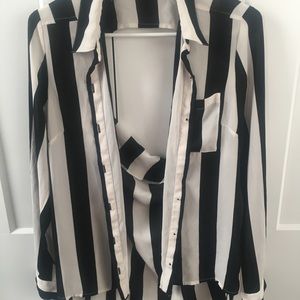 Stripe button down